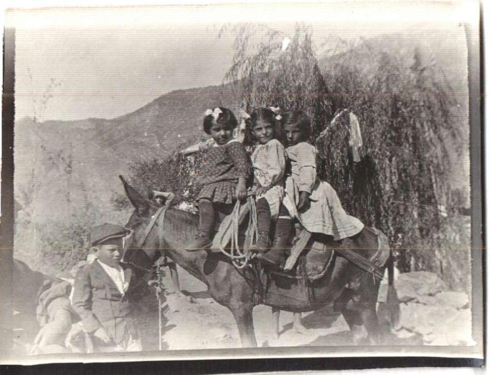  - Hadjin girls on horseback